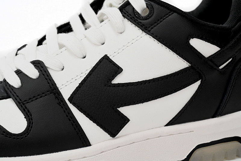 【CP0MI】黑白色-1 OFFWHITE低帮运动鞋 OMIA189 C99LEA00 11004 OFF-WHITE Out Of Office Black And White