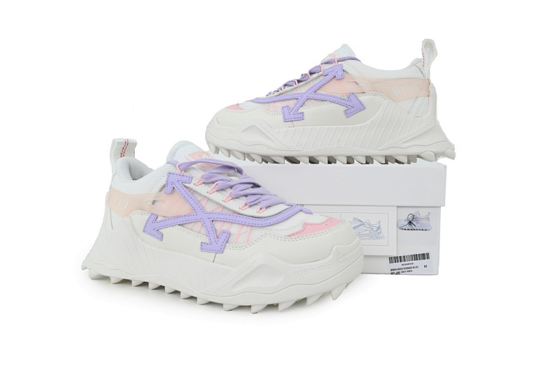 【CP3MI】白紫  OFFWHITE低帮运动鞋009款 OWIA180S 23FAB00 10137 FF-WHITE Out Of White Purple