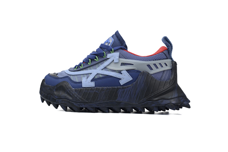 【CP3MI】蓝色-17 OFFWHITE低帮运动鞋009款 OMIA139S 2080004 14540 FF-WHITE Out Of Blue