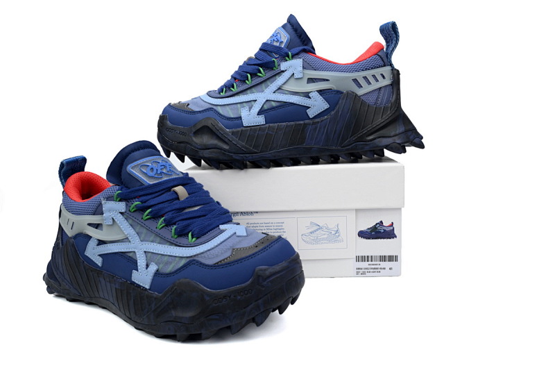 【CP3MI】蓝色-17 OFFWHITE低帮运动鞋009款 OMIA139S 2080004 14540 FF-WHITE Out Of Blue