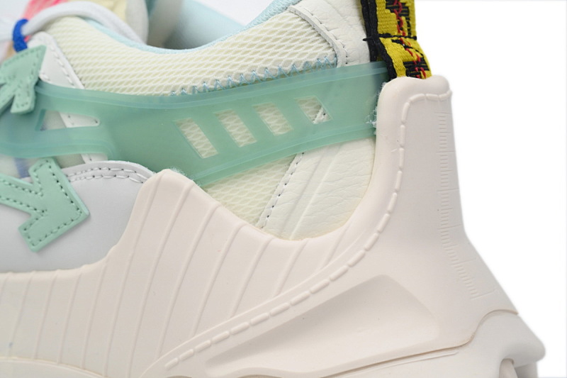 【CP3MI】浅绿白-16 OFFWHITE低帮运动鞋009款 OMIA139S 2080004 530133 FF-WHITE Out Of Light Green And White