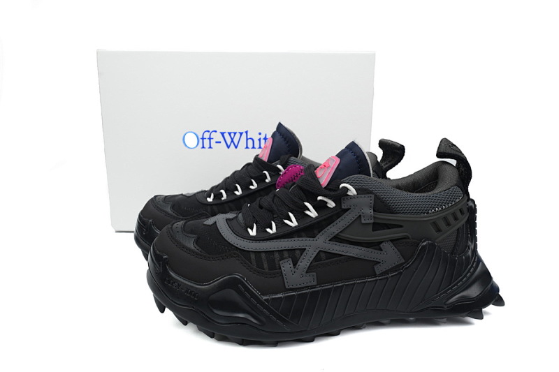 【CP3MI】黑色亮面-15 OFFWHITE低帮运动鞋009款 OMIA139S 2080004 531010 FF-WHITE Out Of Black Glossy Surface