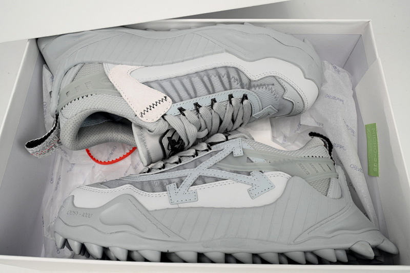 【CP3MI】灰色-13 OFFWHITE低帮运动鞋009款 OMIA139S 2080004 10505 FF-WHITE Out Of Grey