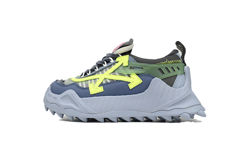 【CP3MI】蓝黄-11 OFFWHITE低帮运动鞋009款 OMIA139S 2080004 23062 FF-WHITE Out Of Blue And Yellow