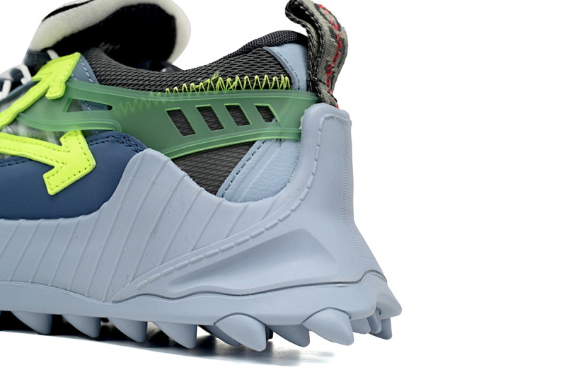 【CP3MI】蓝黄-11 OFFWHITE低帮运动鞋009款 OMIA139S 2080004 23062 FF-WHITE Out Of Blue And Yellow