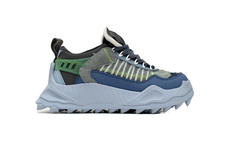 【CP3MI】蓝黄-11 OFFWHITE低帮运动鞋009款 OMIA139S 2080004 23062 FF-WHITE Out Of Blue And Yellow