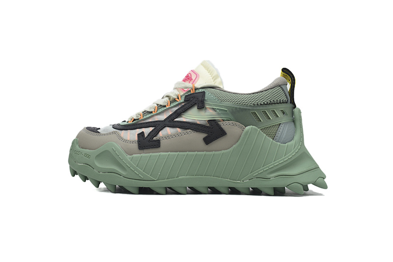 【CP3MI】绿豆灰-10 OFFWHITE低帮运动鞋009款 OMIA139F 22FAB00 15110 FF-WHITE Out Of Mung Bean Ash