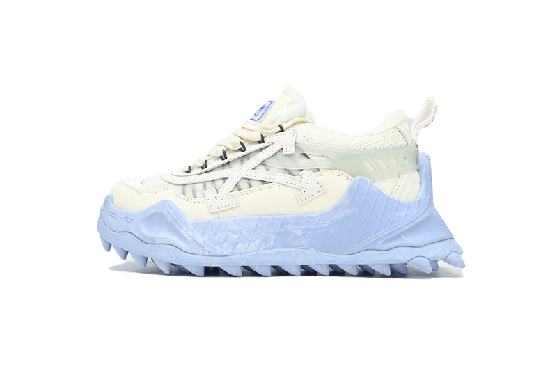 【CP3MI】白蓝-9 OFFWHITE低帮运动鞋009款 OMIA139F 22FAB00 10161 FF-WHITE Out Of White Blue