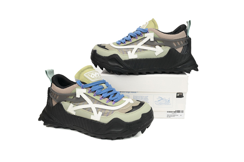 【CP3MI】多色-12 OFFWHITE低帮运动鞋009款 OMIA139S 22FAB00 15501 FF-WHITE Out Of Polychrome