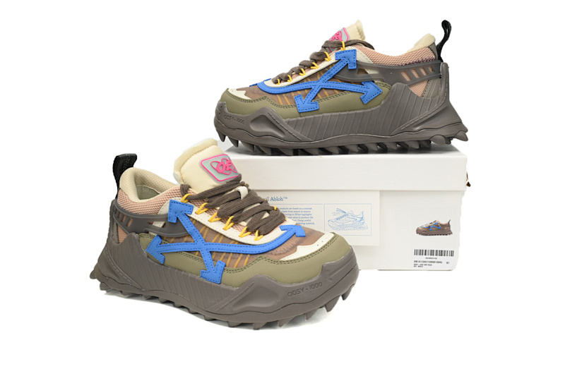 【CP3MI】咖啡色-7 OFFWHITE低帮运动鞋009款 OMIA139R 21FAB00 10945 FF-WHITE Out Of Coffee