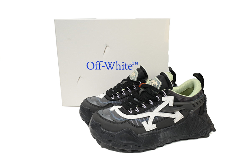 【CP3MI】深灰白-2 OFFWHITE低帮运动鞋009款 OMIA139C 99FAB00 20701 FF-WHITE Out Of Deep gray white