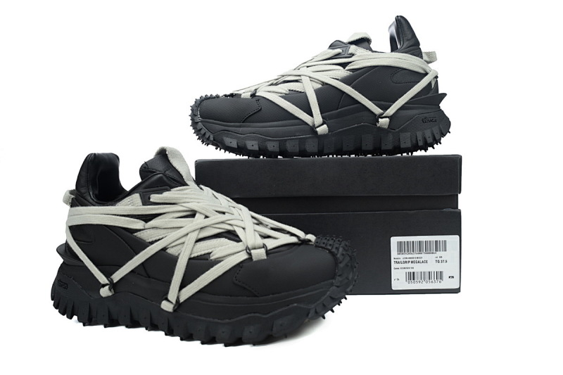 【EA7LJ】黑色-1 盟可睐 户外运动着山系 MU02D4M10M4321-999 Moncler x RICK OWENS/RO Trailgrip Black