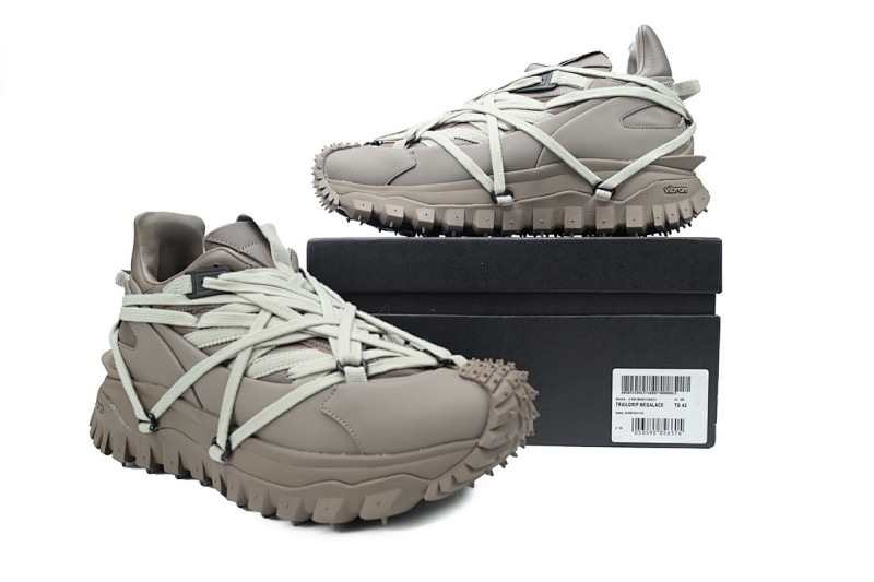 【EA7LJ】褐色-2 盟可睐 户外运动着山系 MU02D4M10M4321-208 Moncler x RICK OWENS/RO Trailgrip Megalace