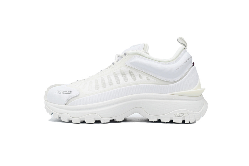【DA3LJ】白色网纱-60 盟可睐 户外运动着山系 I109A 4M00130 M2808 Moncler Trailgrip Leather  White Besh