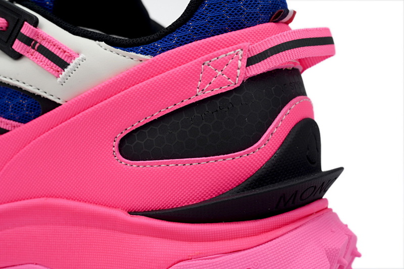 【DA3LJ】蓝粉-35 盟可睐 户外运动着山系 4M00010 M2670  Moncler Trailgrip Leather Black Blue Pink
