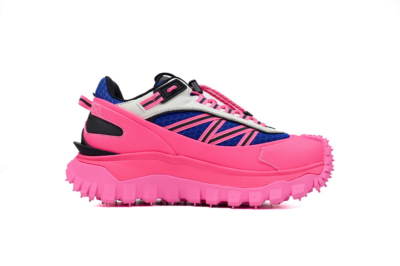 【DA3LJ】蓝粉-35 盟可睐 户外运动着山系 4M00010 M2670  Moncler Trailgrip Leather Black Blue Pink