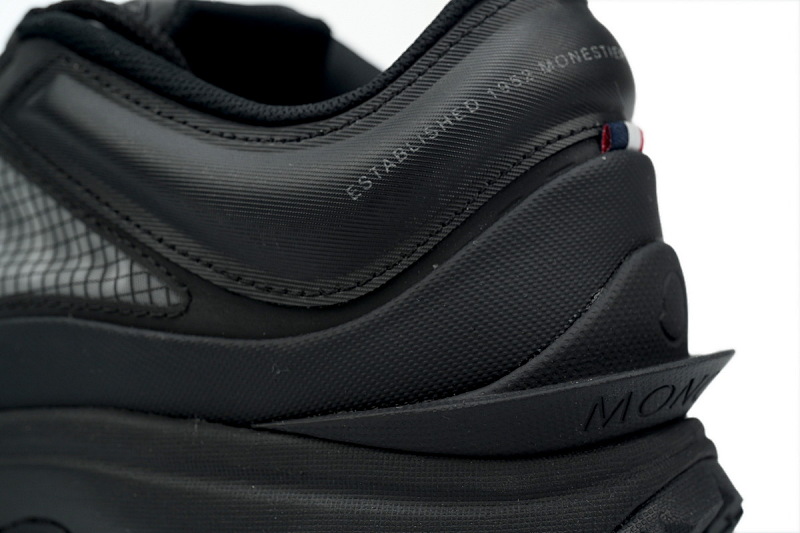 【DA3LJ】全黑网纱-61  盟可睐 户外运动着山系 I109A 4M00130 M2808 Moncler Trailgrip Leather Black All Black Mesh