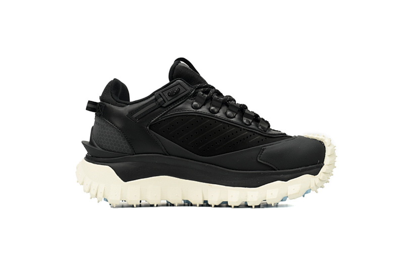 【DA3LJ】黑白-31 盟可睐 户外运动着山系 J109B 4M00020 M3211  Moncler Trailgrip Leather Black  And White