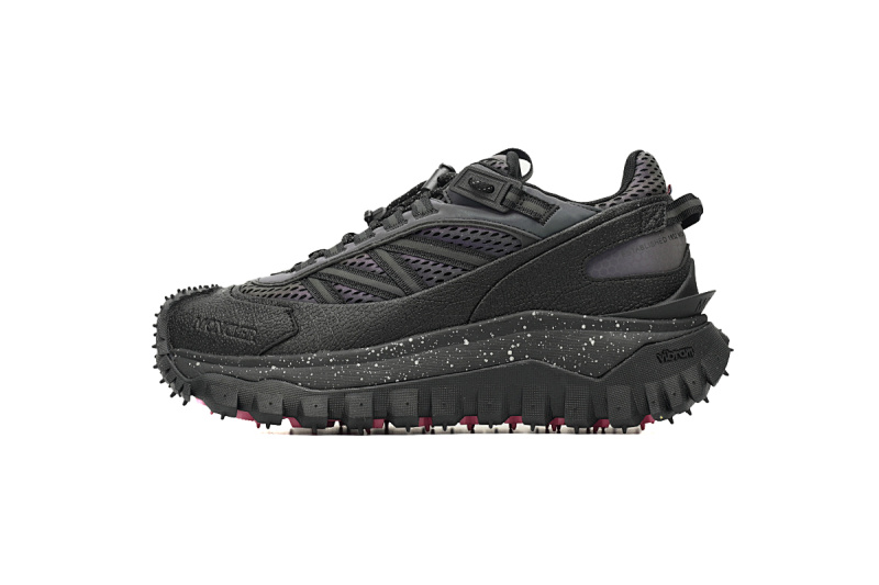 【DA3LJ】变色龙-33 盟可睐 户外运动着山系 J109B 4M001 60M4 Moncler Trailgrip Leather Black Chameleon