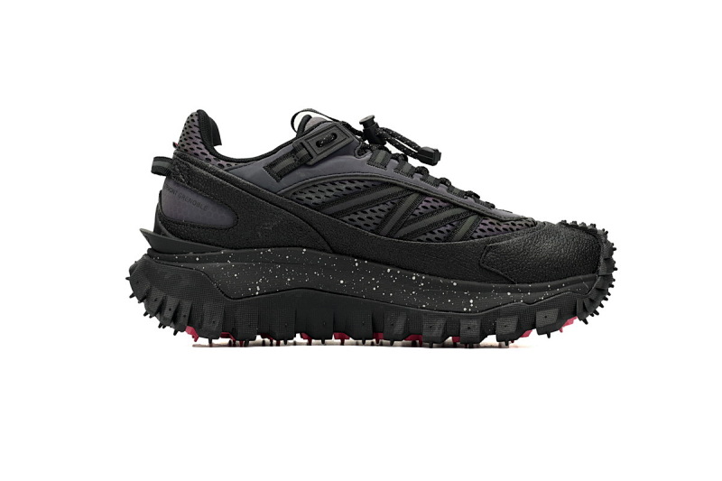 【DA3LJ】变色龙-33 盟可睐 户外运动着山系 J109B 4M001 60M4 Moncler Trailgrip Leather Black Chameleon
