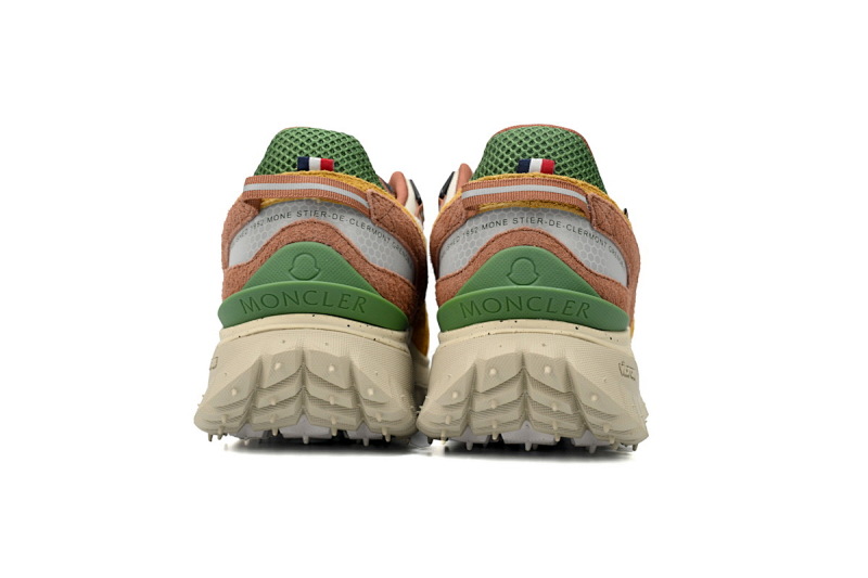 【DA3LJ】白黄绿-34 盟可睐 户外运动着山系 I209B 4M00230 M4048 Moncler Trailgrip Leather Black White Yellow Green