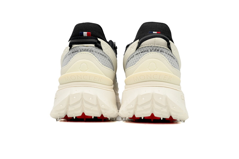 【DA3LJ】皮面黑白-38 盟可睐 户外运动着山系 I209B 4M00230 M2058 Moncler Trailgrip  Leather Black And White