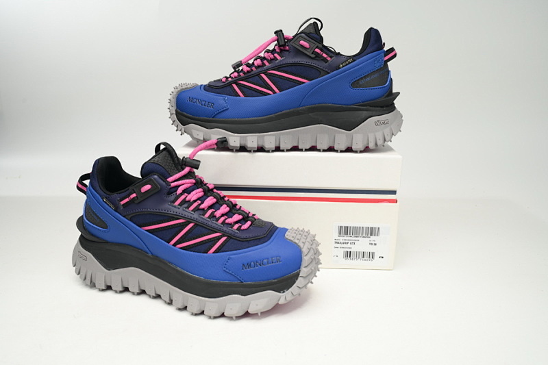 【DA3LJ】黑蓝-27 盟可睐 户外运动着山系 I209B 4M00230 M2962 Moncler Trailgrip Fluorescent Black Black Blue