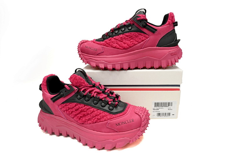 【DA3LJ】黑绒粉-21 盟可睐 户外运动着山系 I209A 4M00230 M3312 Moncler Trailgrip Fluorescent Black Black Velvet Powde
