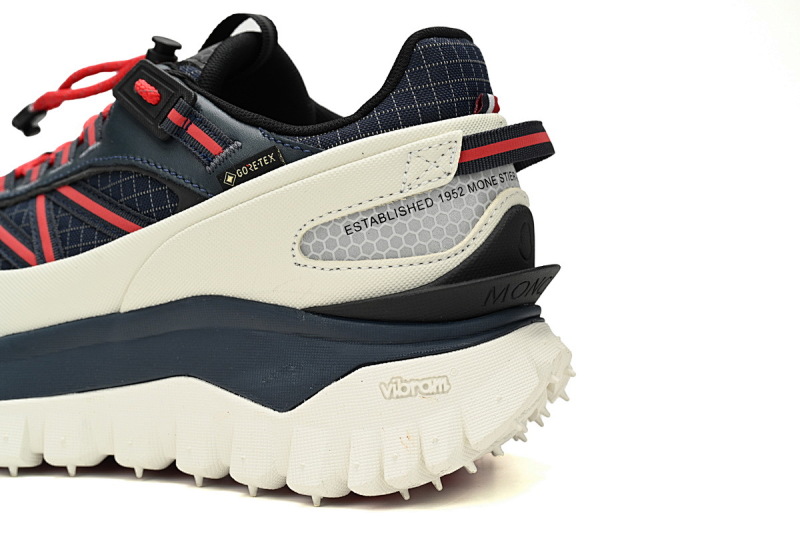 【DA3LJ】黑白红-14 盟可睐 户外运动着山系 I209A 4MDD090 M2058  Moncler Trailgrip Fluorescent Black Black White Red