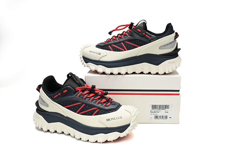 【DA3LJ】黑白红-14 盟可睐 户外运动着山系 I209A 4MDD090 M2058  Moncler Trailgrip Fluorescent Black Black White Red