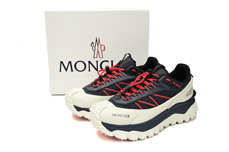 【DA3LJ】黑白红-14 盟可睐 户外运动着山系 I209A 4MDD090 M2058  Moncler Trailgrip Fluorescent Black Black White Red