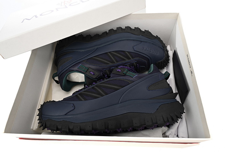 【DA3LJ】黑蓝紫-12 盟可睐 户外运动着山系 H2098 4M00120 M2058 Moncler Trailgrip Fluorescent Black Blue Purple