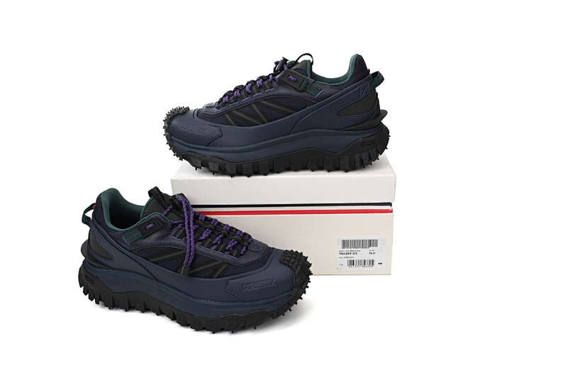 【DA3LJ】黑蓝紫-12 盟可睐 户外运动着山系 H2098 4M00120 M2058 Moncler Trailgrip Fluorescent Black Blue Purple