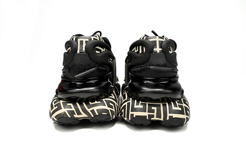 【EA0LJ】格子-7 巴尔曼子弹系列低帮运动休闲鞋 YM1VJ309 BALMAIN Multikolor Buty sportowe Lattice