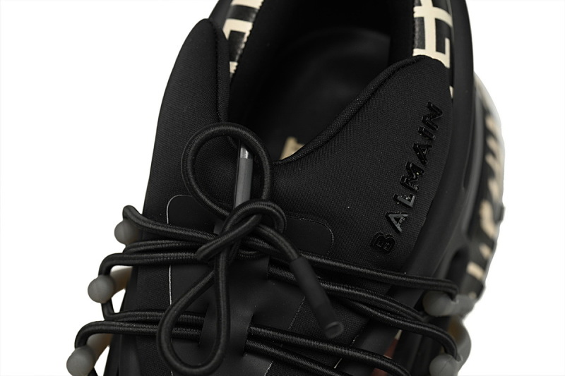 【EA0LJ】格子-7 巴尔曼子弹系列低帮运动休闲鞋 YM1VJ309 BALMAIN Multikolor Buty sportowe Lattice