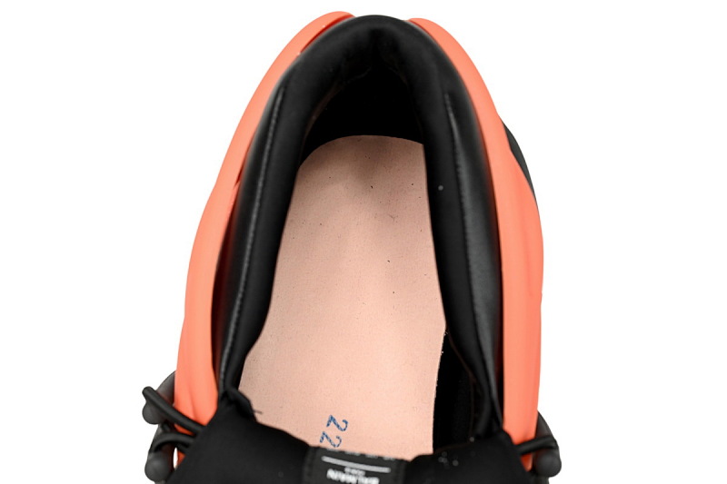 【EA0LJ】黑桔-9 巴尔曼子弹系列低帮运动休闲鞋 YM1VJ309 BALMAIN Multikolor Buty sportowe Black orange
