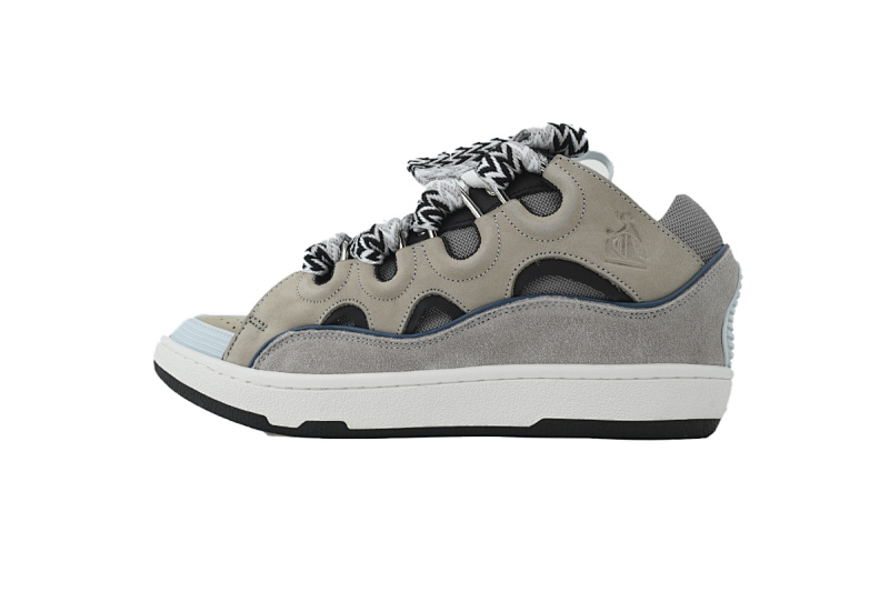 【EA1ET】蓝灰色 顶级版本浪凡运动鞋休闲面包鞋 LANVIN Blue Gray