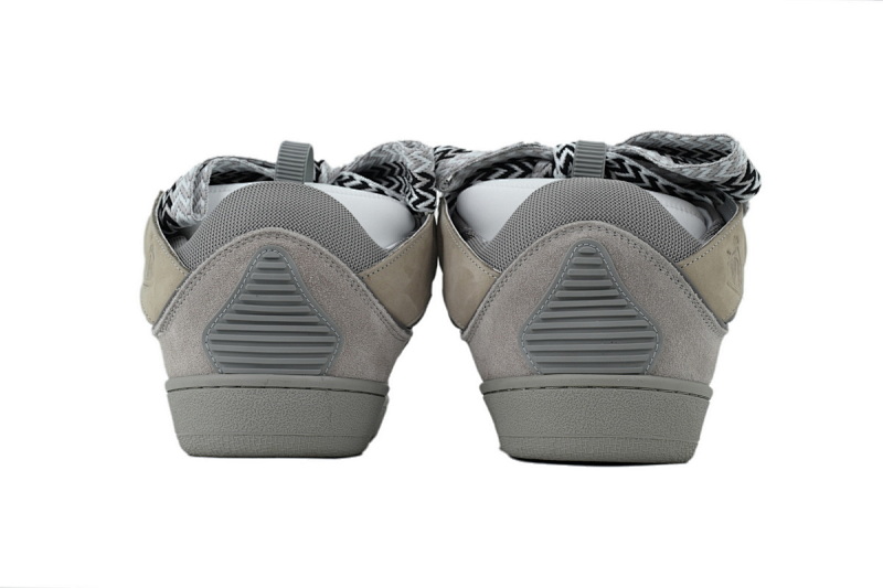 【EA1ET】灰色 顶级版本浪凡运动鞋休闲面包鞋  LANVIN Grey