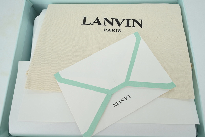 【EA1ET】灰色 顶级版本浪凡运动鞋休闲面包鞋  LANVIN Grey