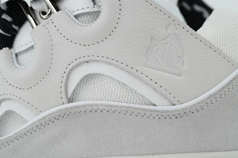 【EA1ET】白色 顶级版本浪凡运动鞋休闲面包鞋 LANVIN White