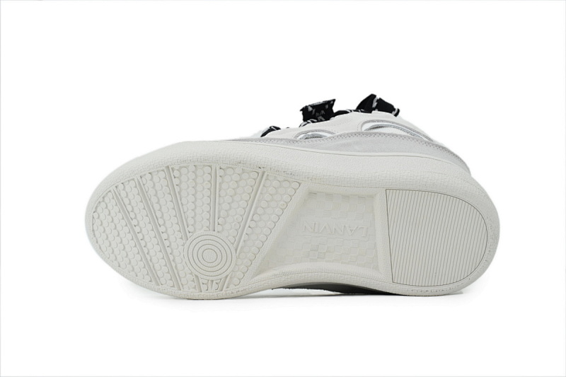 【EA1ET】白色 顶级版本浪凡运动鞋休闲面包鞋 LANVIN White