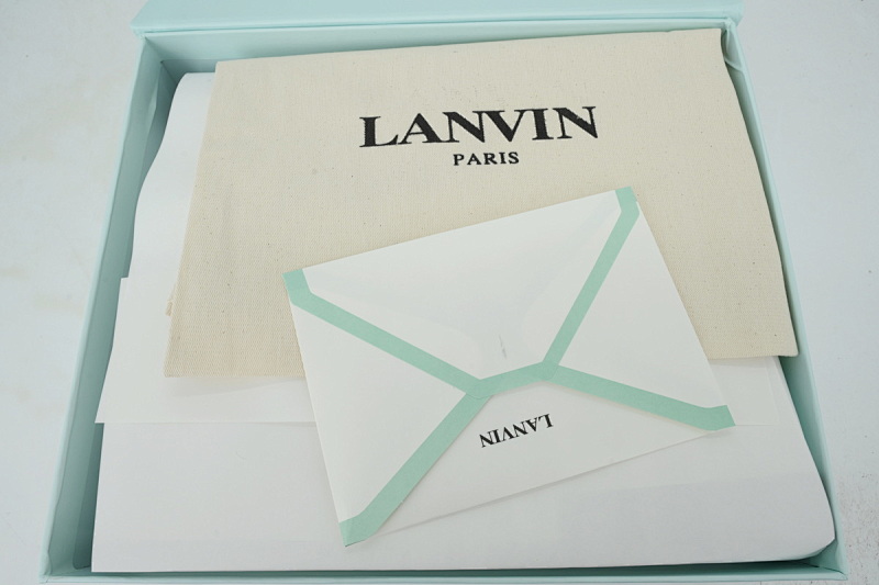 【EA1ET】白色 顶级版本浪凡运动鞋休闲面包鞋 LANVIN White