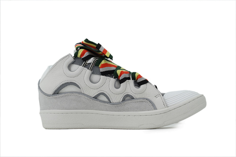 【EA1ET】白彩带  顶级版本浪凡运动鞋休闲面包鞋 LANVIN White Ribbon