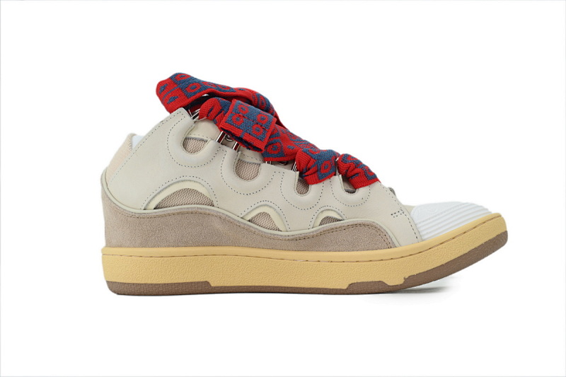 【EA1ET】米色 顶级版本浪凡运动鞋休闲面包鞋 LANVIN  Beige