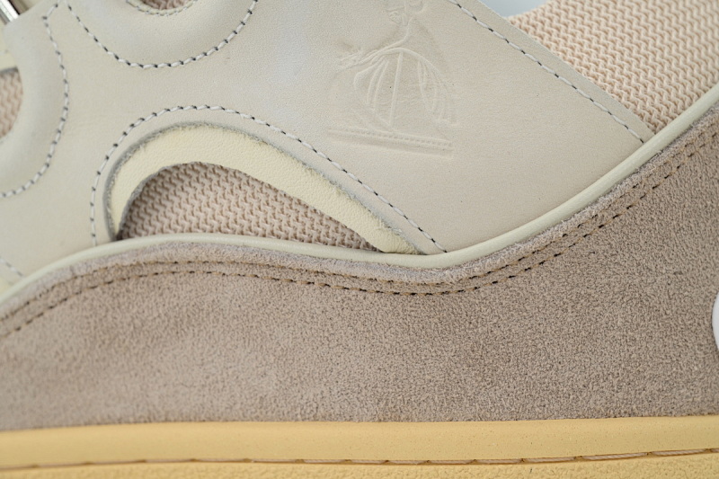 【EA1ET】米色 顶级版本浪凡运动鞋休闲面包鞋 LANVIN  Beige