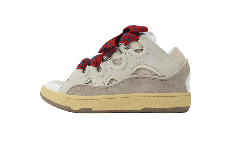 【EA1ET】米色 顶级版本浪凡运动鞋休闲面包鞋 LANVIN  Beige