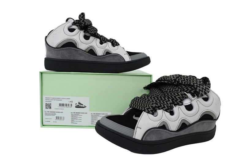 yupoo_304498_7f2fd1a1.jpg 【EA1ET】黑白灰 顶级版本浪凡运动鞋休闲面包鞋 LANVIN Black Whiteand Gray