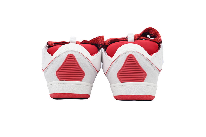 【EA1ET】白红 顶级版本浪凡运动鞋休闲面包鞋 LANVIN White Red