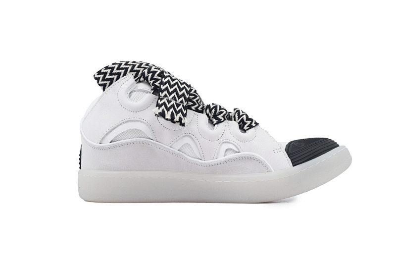 【EA1ET】灰白黑 顶级版本浪凡运动鞋休闲面包鞋 LANVIN Grey White Black