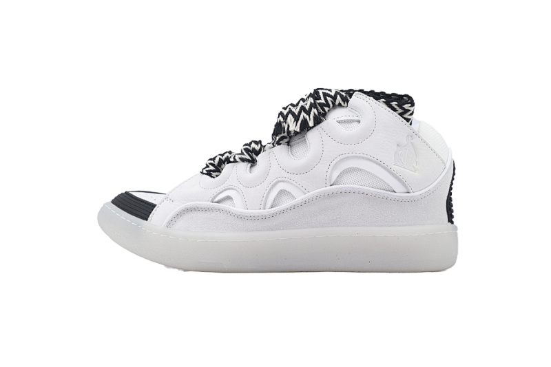 【EA1ET】灰白黑 顶级版本浪凡运动鞋休闲面包鞋 LANVIN Grey White Black